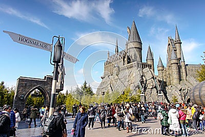 Hogwarts Castle Editorial Stock Photo