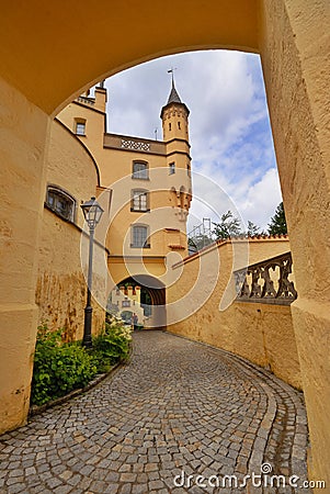 Hohenschwangau Castle Stock Photo