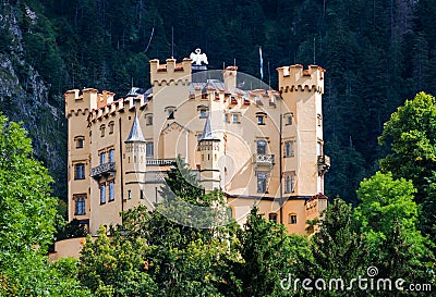 Hohenschwangau Castle, Bavaria Stock Photo