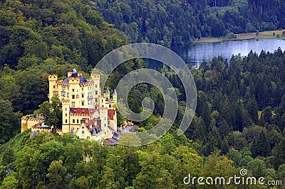 Hohenschwangau Castle (Bayern, Germany) Stock Photo