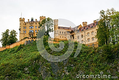 Hohenschwangau Castle Editorial Stock Photo