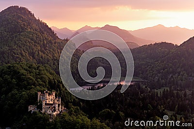 Hohenschwangau Castle, Germany Stock Photo