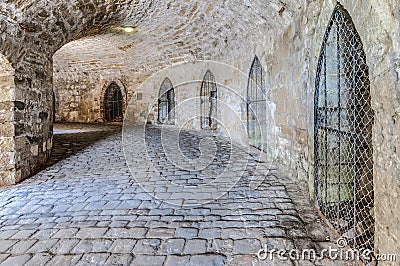 Hohenzollern Castle in Baden-Wurttemberg, Germany Stock Photo