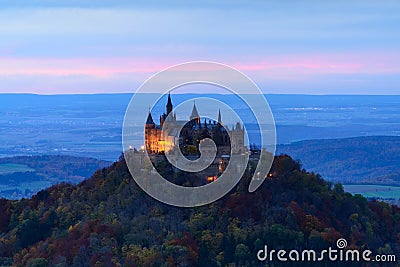 Hohenzollern Castle, Germany Stock Photo