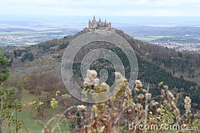 Hohenzollern Castle Stock Photo