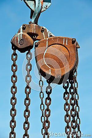 Hoist Stock Photo