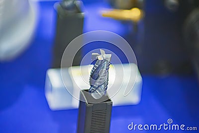 Hole drills. Drill for drilling, reaming and boring Stock Photo