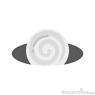 Hole icon vector image. Vector Illustration