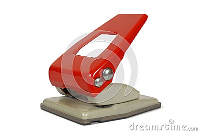 Hole punch Stock Photo