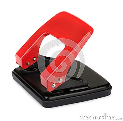 Hole puncher Stock Photo