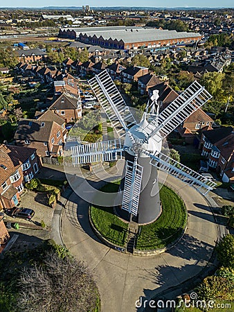 Holgate Windmill - York - England Stock Photo