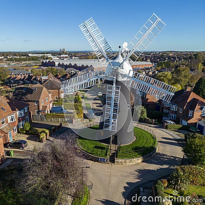 Holgate Windmill - York - England Stock Photo