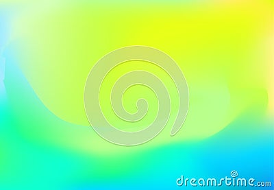 Holi background with blue yellow and green color Vector Illustration