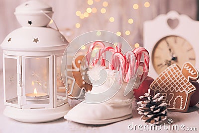 Holiday candies Stock Photo