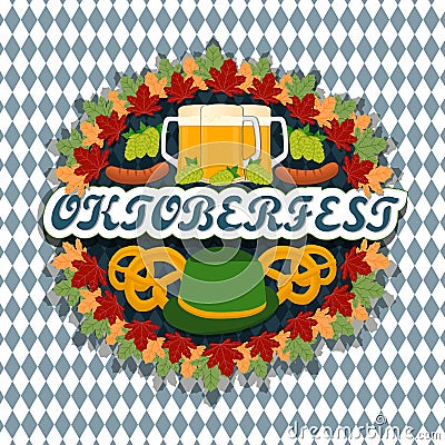 The holiday Oktoberfest Vector Illustration