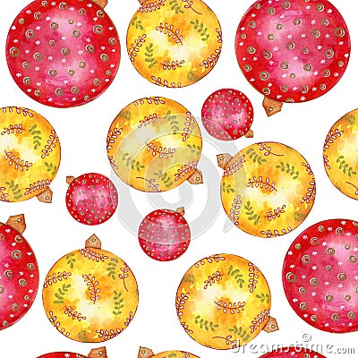 Holiday ornamental christmas ball decorations for happy new year. Stock Photo