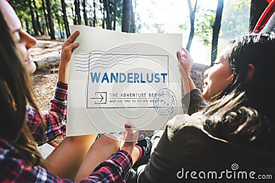 Holiday Travel Voyage Wanderlust Vacation Concept Stock Photo