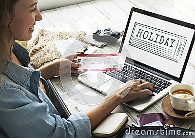 Holiday Vacation Travelling Destination Tourism Concept Stock Photo