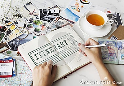 Holiday Vacation Travelling Destination Tourism Concept Stock Photo