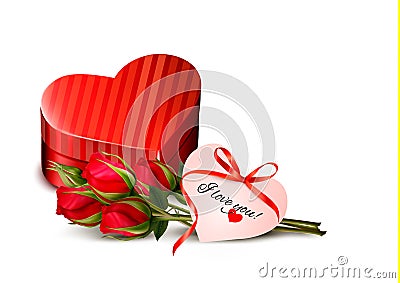 Holiday Valentine`s day background. Stock Photo