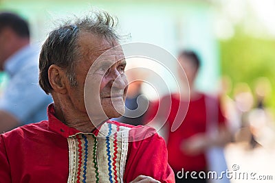 Holiday Vepsian national culture Tree of Life Editorial Stock Photo