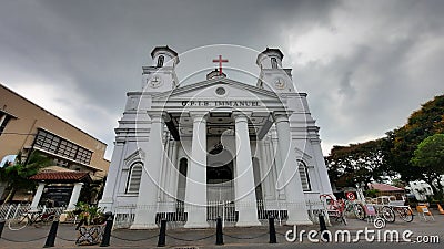 Holland Immanuel Church in Semarang Stock Photo