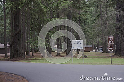 Holliday RV Park Editorial Stock Photo