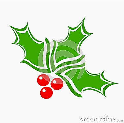 Holly berry Vector Illustration