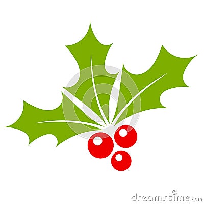 Holly berry Vector Illustration