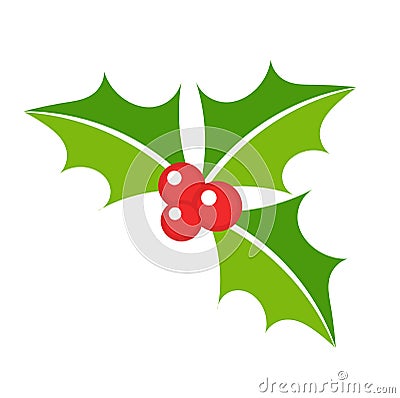 Holly berry vector Vector Illustration