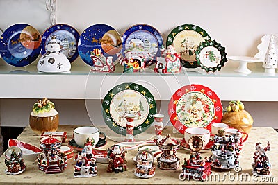 Hollyday dishes Stock Photo