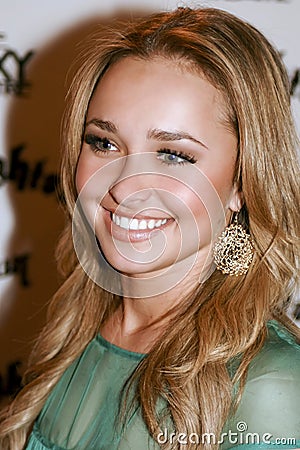 Hollywood actress Hayden Panettiere Editorial Stock Photo