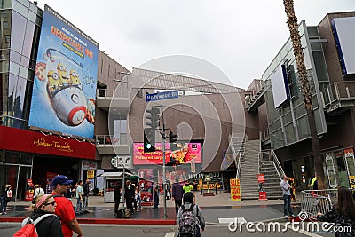 Hollywood California Editorial Stock Photo