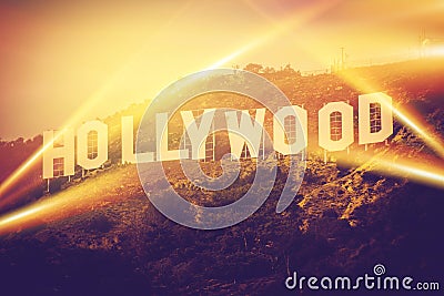 Hollywood California USA Editorial Stock Photo