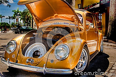Hollywood Dream Car Classic Show Editorial Stock Photo