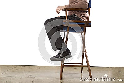 Hollywood Producer Stock Photo