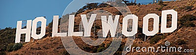 Hollywood sign Editorial Stock Photo