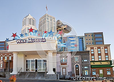 Hollywood Wax Museum in Pigeon Forge, Tennessee Editorial Stock Photo