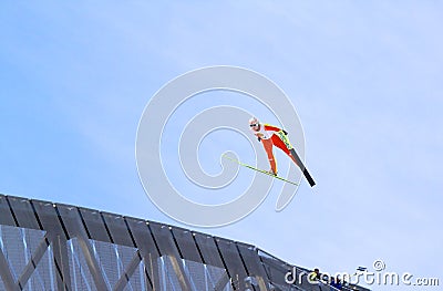 Holmenkollen ski jump Editorial Stock Photo
