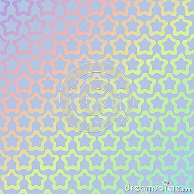 Hologram texture patterns. Vector gradient iridescent background. Vector Illustration