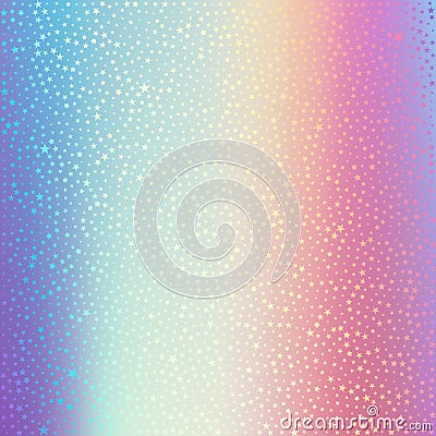 Holographic foil. Hologram vector background with dotted texture Vector Illustration