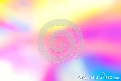 Holographic vibrant neon background Stock Photo