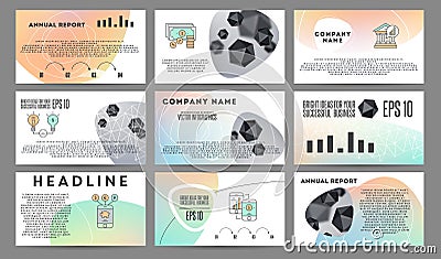 Holographics elements of infographics Vector Illustration