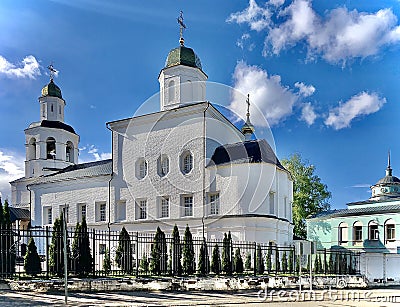 Holy Ascension Nunnery in Smolensk Editorial Stock Photo