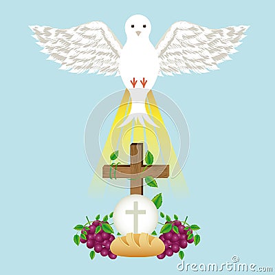 Holy design Cartoon Illustration