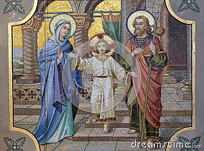 Holy Family Stock Photo