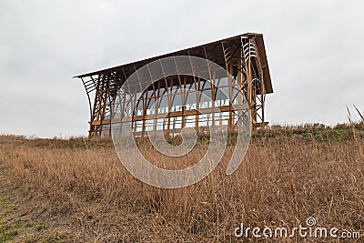 Holy Family Shrine Gretna Nebraska Stock Photo