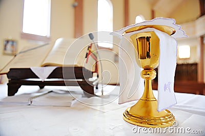 The holy grail Stock Photo