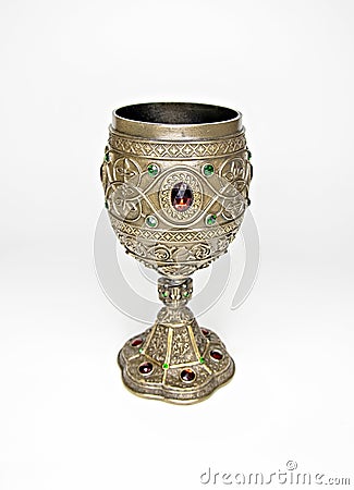 The Holy Grail Chalice Cup Of Life Stock Photo