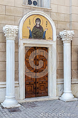 Holy Metropolitan Church of the Annunciation to the Virgin Mary Editorial Stock Photo